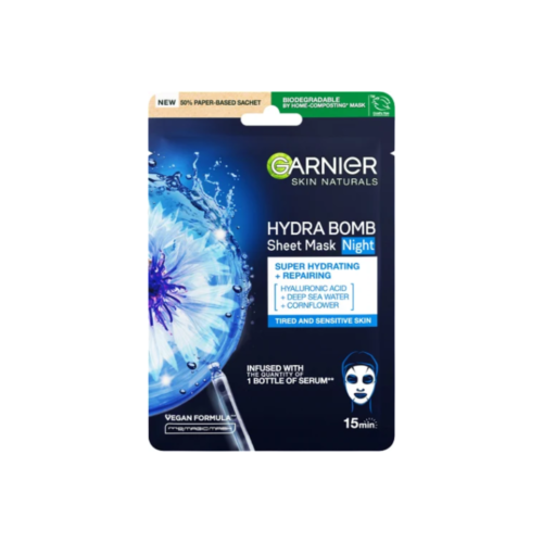GARNIER TISSUE MASK HYDRA BOMB NIGHT