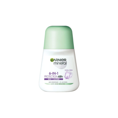 GANIER DEO ROLL ON MINERAL 5 FRESH FLORAL 50ML