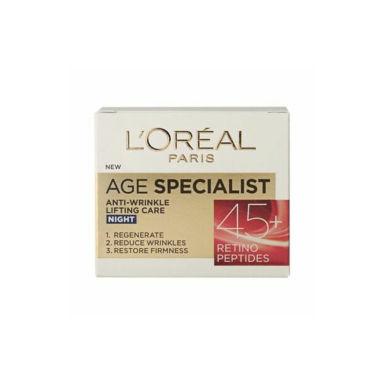 Loreal Age Specialist 45+ Night Cream 50 Ml thumbnail 2