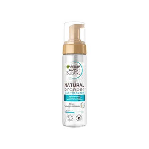 GARNIER AMBRE SOLAIRE NATURAL BRONZER SELF-TAN MOUSSE 200ML