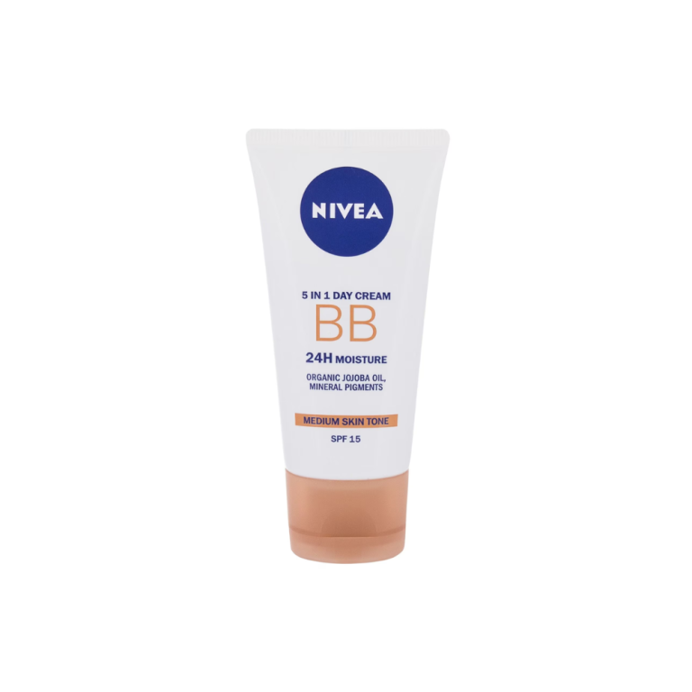 Nivea 5In1 Day Cream Bb Medium Spf15 50Ml