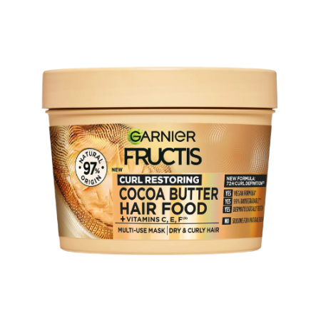 GARNIER FRUCTIS COCOA BUTTER HAIR FOOD MASK 390ML