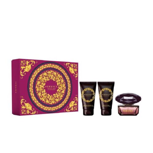 VERSACE SET CRYSTAL NOIR EDT SET
