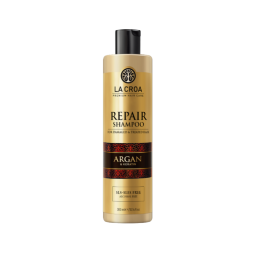 LA CROA REPAIR ARGAN & KERATIN SHAMPOO  300ML