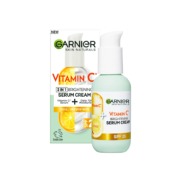 GARNIER VITAMIN C 2 IN 1 BRIGHTENING SERUM CREAM SPF 25