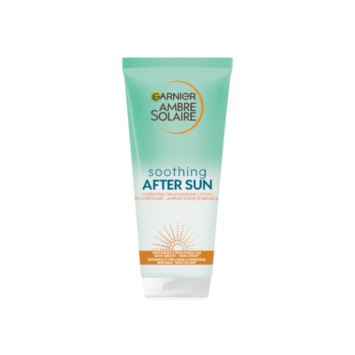 GARNIER AMBRE SOLAIRE SOOTHING AFTER SUN HYDRATING TAN MAINTAINER GLYCEROL + VITAMIN E 200ML