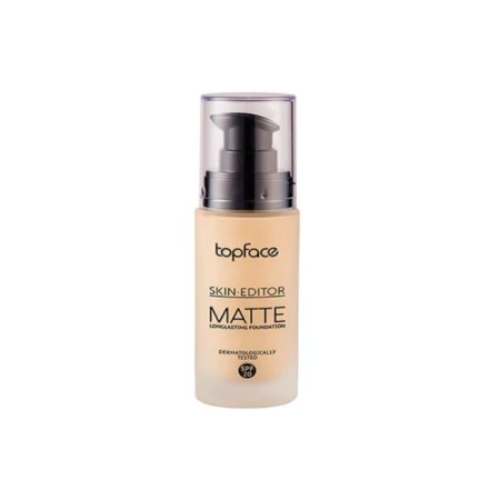 TOP FACE SKIN-EDITOR MATTE LONG LASTING FOUNDATION 002