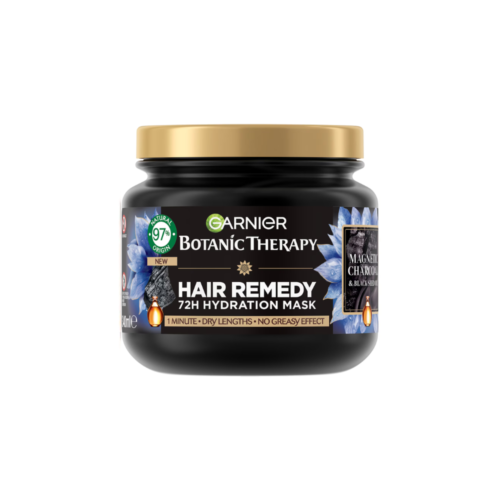 GARNIER BOTANIC THERAPY HAIR REMEDY MAGNETIC CHARCOAL&BLACK SEED MASK 340ML