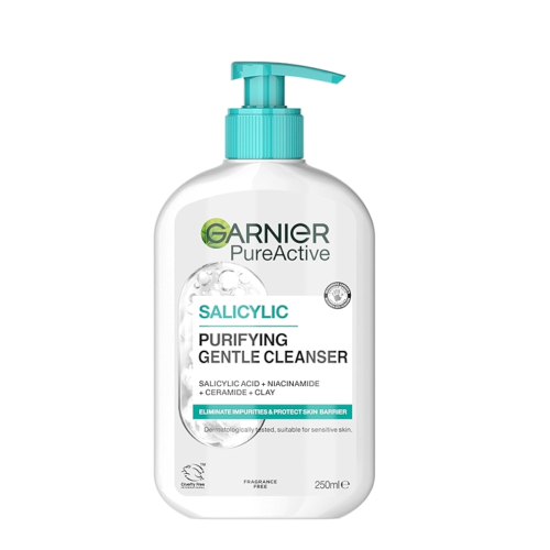 GARNIER PURIFYING GENTLE CLEANSER SALICYLIC