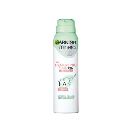 GARNIER DEODORANT SPRAY HYALURONIC CARE 150 ML