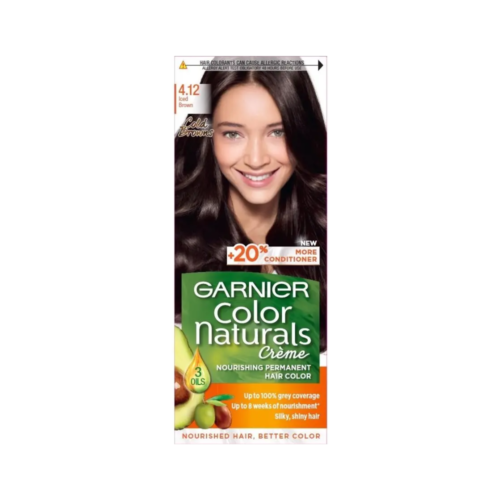 GARNIER COLOR NATURALS 4.12 ICED BROWN