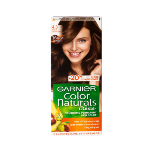 GARNIER COLOR NATURALS 4.3 NATURAL GOLDEN BROWN
