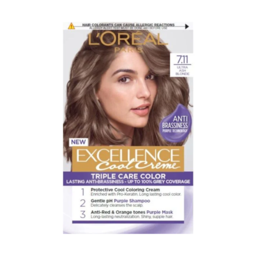 LOREAL EXCELLENCE 7.11 COOL  ULTRA ASH BLONDE