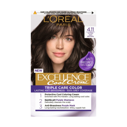 LOREAL EXCELLENCE 4.11 ULTRA ASH BROWN