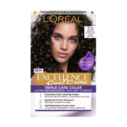 LOREAL EXCELLENCE 3.11 ULTRA ASH DARK BROW