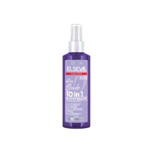 LOREAL COLOR-VIVE 10-IN-1 BLEACH RESCUE ANTI YELLOW LEAVE-IN SPRAY 150 ML
