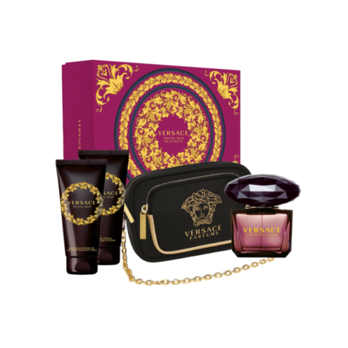 VERSACE CRYSTAL NOIR EDT SET