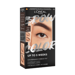 LOREAL BROW COLOR SEMI PERMANENT TINT, 3.0 DARK BRUNNETE