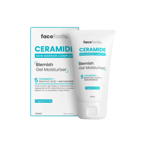 FACE FACTS CERAMIDE BLEMISH MOISTURISER GEL 50ML