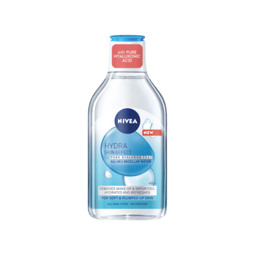 NIVEA HYDRA SKIN EFFECT ALL IN 1 MICELLAR WATER NO PARFUME 400ML