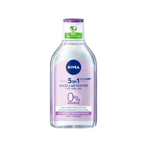 NIVEA MICELLAR WATER SOOTHING NO PARFUME 400ML