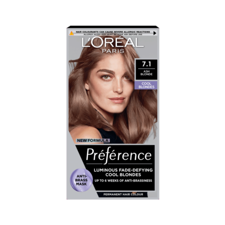 LOREAL PREFERENCE 7.1 ICELAND ASH BLONDE