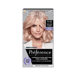 LOREAL PREFERENCE 9.12 SIBERIA VERY LIGHT ASH BEIGE BLONDE