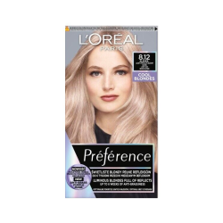 LOREAL PREFERENCE 8.12 ALASKA LIGHT ASH BEIGE BLONDE