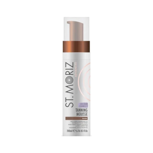 ST.MORIZ ADVANCED TANNING MOUSSE DARK COLOUR CORRECTING 200ML