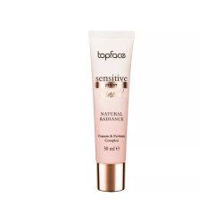 TOPFACE SENSITIVE PRIMER MINERAL NATURAL RADIANCE VITAMIN&PREBIOTIC COMPLEX 30ML