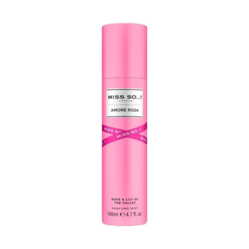 MISS SO LONDON AMORE ROSA PERFUME MIST 140ML