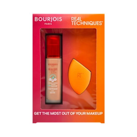 BOURJOIS CLEAN FOUNDATION 54 30 ML+SPONGE SET 2PS