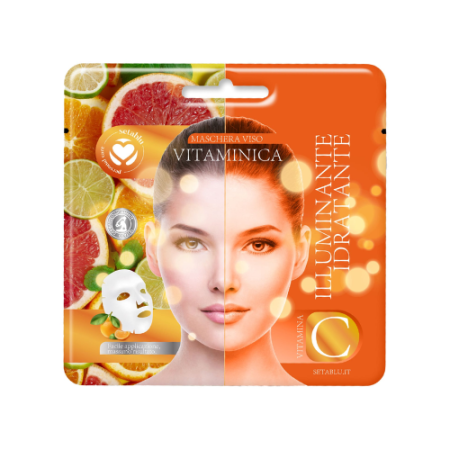 SETABLU MASK PER FYTYRE ME VITAMINE C M EFEKT SHKELQYES DHE HIDRATUES