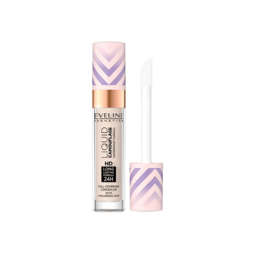 EVELINE LIQUID CAMOUFLAGE WATERPROOF FORMULA 01 LIGHT