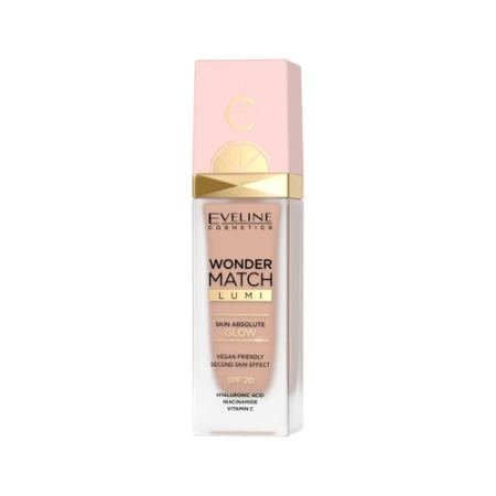 EVELINE WONDER MATCH LUMI FOUNDATION SPF 20 NO 20 NUDE