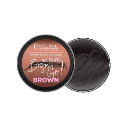 EVELINE BROW&GO SO FLUFFY STYLING SOAP BROWN