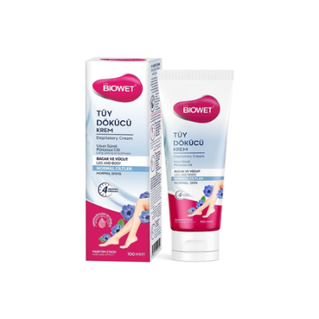BIOWET HAIR REMOVAL CREAM FOR NORMAL SKIN 100ML