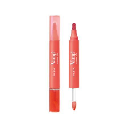 PUPA WAMP MARKER DUO LIP MARKER&OIL GLOSS 009