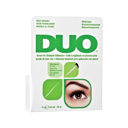 DUO BRUSH-ON LASH ADHESIVE WITH VITAMINS A,C&E