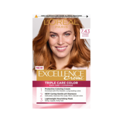 LOREAL EXELLENXE  7.43 COPPER BLONDE