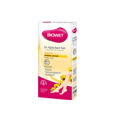 BIOWET SET SHIRITASH DEPILIMI NATYRAL 41 PCS