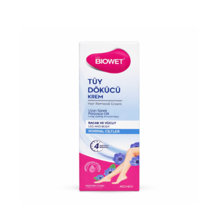 BIOWET KREM DEPILIMI NORMAL SKINS 40ML