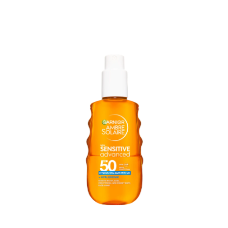 GARNIER AMBRE SOLARIE SENSITIVE ADVANCED HYDRATING SUN WATER SPF 50
