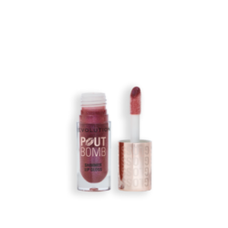 REVOLUTION LIP GLOSS POUT BOMB SHIMMER BERRY LUSTRE