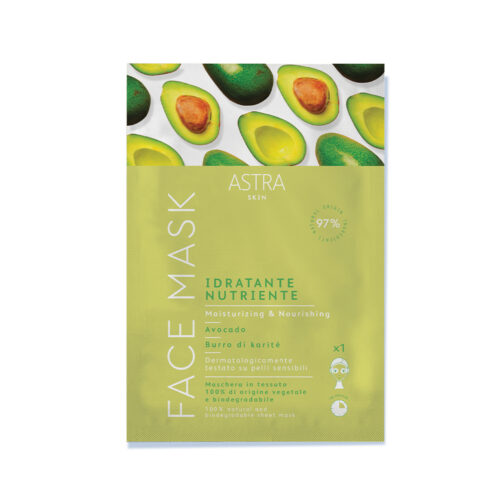 Astra Skin Nourishing Moisturizing Sheet Face Mask 12ml