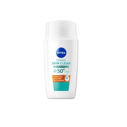 Nivea Daily UV Fluid SPF50+ DERMA SKIN CLEAR, 40 mL