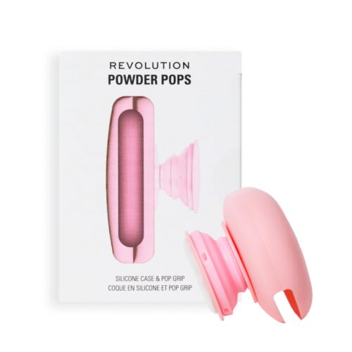 Revolution Powder Pops Silicone Case & Pop Grip Pink