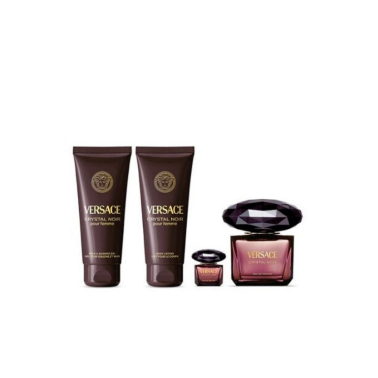 Versace Ladies Crystal Noir 4pcs EDP Gift Set Fragrances thumbnail 2